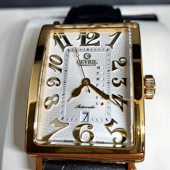 Gevril Swiss Made Men's Watch - Father's Day Price Reduction - Picture 3 of 12